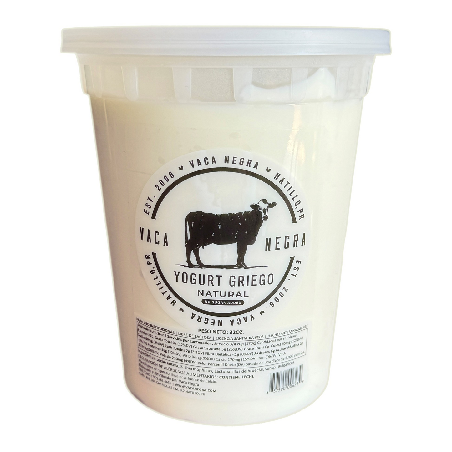 Greek Yogurt Natural 32oz