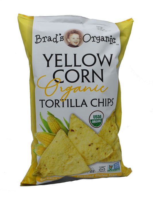 Brad's Organic Yellow Corn Tortilla Chips 8oz