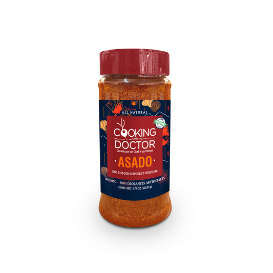 CWMD Asado BBQ Rub con Chipotle y Cúrcuma 5.75oz