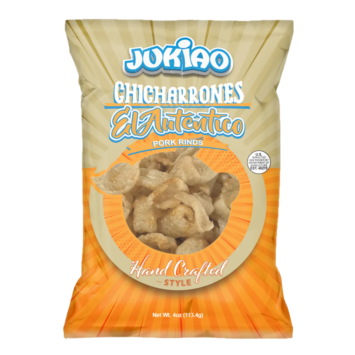 Jukiao Chicharrón El Auténtico 4oz