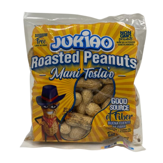 Jukiao Roasted Peanuts 5oz